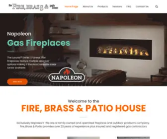 Firebrassandpatio.com(The Fire) Screenshot