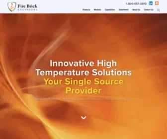Firebrickengineers.com(Fire Brick Refractory Services) Screenshot