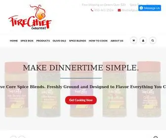 Firechiefgourmet.com(Fire Chief Gourmet) Screenshot