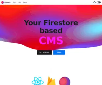 Firecms.co(Firestore/Firebase headless CMS) Screenshot