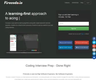 Firecode.io(Coding Interview Answers and Trainer) Screenshot