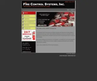 Firecontrol.com(Fire Control Systems) Screenshot