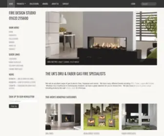 Firedesigndirect.com(Fire Design Studio) Screenshot