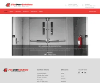 Firedoorsolutions.com(Compliance Made Easy) Screenshot