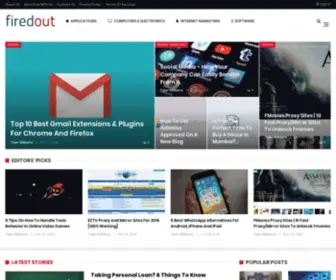 Firedout.com(FiredOut) Screenshot