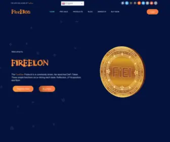 Fireelon.com(Homepage) Screenshot