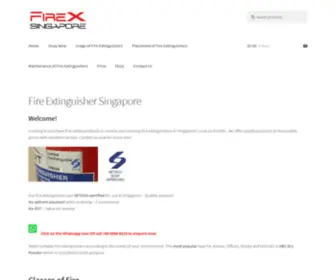 Fireextinguisher.sg(Fire Extinguisher Singapore) Screenshot