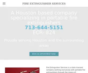 Fireextinguishersvc.com(Fire Extinguisher Services) Screenshot