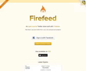 Firefeed.io(By Firebase) Screenshot