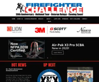 Firefighter-Challenge.com(Firefighter Combat Challenge Website) Screenshot