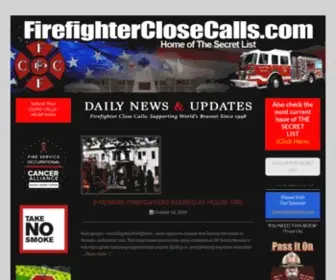Firefighterclosecalls.com(Firefighter Close Calls) Screenshot