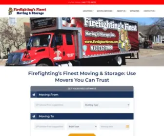 Firefightermovers.com(Home & Commercial Moving and Packing Services in Texas) Screenshot