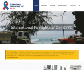 Firefightersday.org(International Firefighters' Day) Screenshot