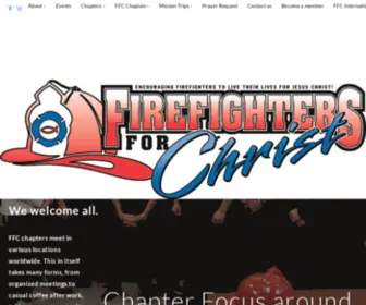 Firefightersforchrist.org(Firefighters For Christ International) Screenshot