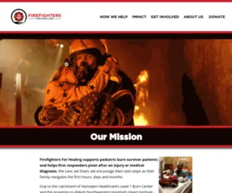 Firefightersforhealing.org(Firefighters for Healing) Screenshot