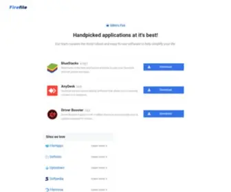 Firefile.pro(Home) Screenshot