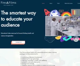 Firefilms.com.au(Fire Films) Screenshot