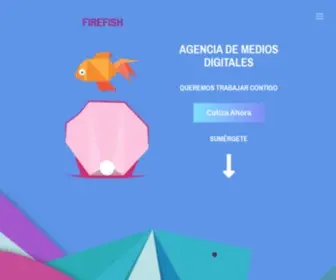 Firefish.com.mx(Agencia de Medios Digitales) Screenshot