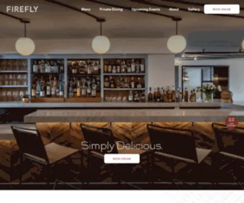 Firefly-DC.com(A Dupont Circle Restaurant) Screenshot