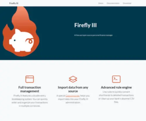 Firefly-III.org(Firefly III) Screenshot