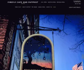 Fireflycafeboyertown.com(Firefly Cafe) Screenshot