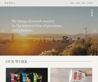Fireflycompany.com(Revel Brand Design) Screenshot
