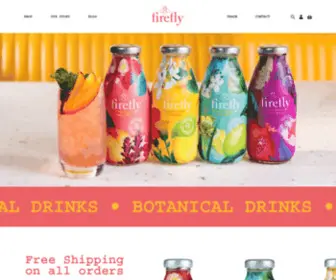 Fireflydrinks.com(Firefly Drinks) Screenshot