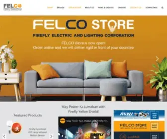 Fireflyelectric.com(The Firefly Electric and Lighting Corporation (FELCO)) Screenshot