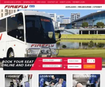 Fireflyexpress.com.au(Firefly Express Home Fares from $60) Screenshot