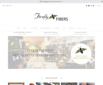 Fireflyfibers.com(Firefly Fibers) Screenshot