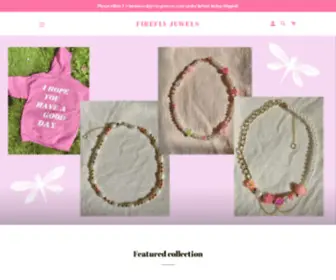 Fireflyjewels.com(Firefly Jewels) Screenshot