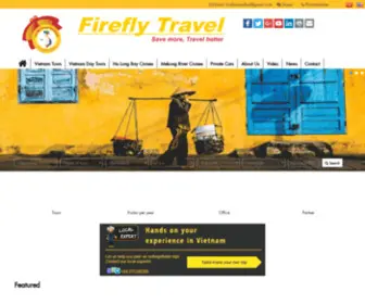 Fireflytoursvn.com(Firefly Travel Vietnam) Screenshot