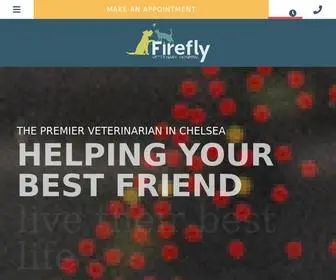 Fireflyvet.com(Firefly Veterinary Hospital) Screenshot