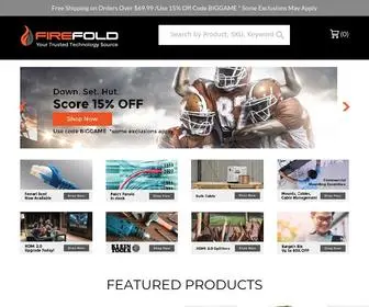 Firefold.com(FireFold Networking Equipment & Home Theater Products) Screenshot