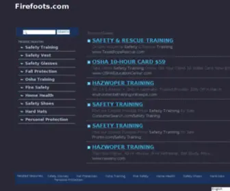 Firefoots.com(Short term financing makes it possible to acquire highly sought) Screenshot