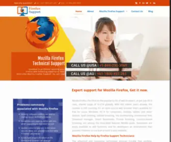 Firefoxsupport.com(De beste bron van informatie over firefoxsupport) Screenshot