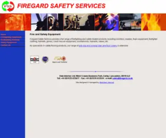 Firegard.co.uk(Firegard Safety Systems) Screenshot