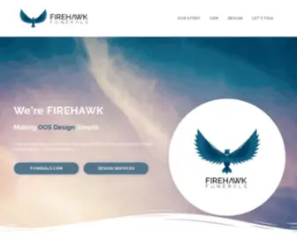 Firehawkfunerals.com(From our one) Screenshot