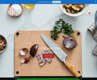 Firehousechefky.com(Cup Board Pro As Seen on Shark Tank) Screenshot