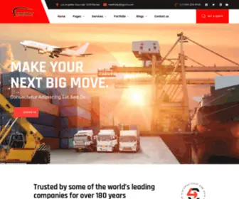 Firehousefreight.com(Global Logistics Services) Screenshot