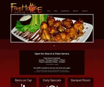 Firehousegrilleandpub.com(Firehouse Grille & Pub) Screenshot