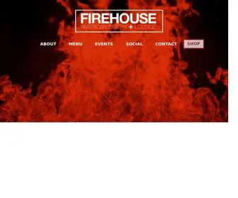 Firehousepb.com(Firehouse american eatery & lounge) Screenshot