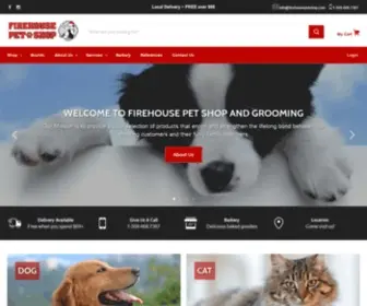 Firehousepetshop.com(Firehouse Pet Shop) Screenshot