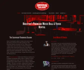 Firehousesaloon.com(The Firehouse Saloon) Screenshot