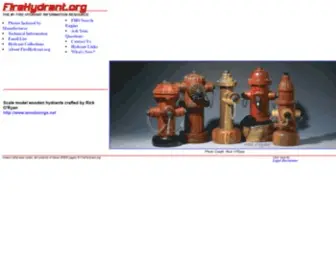 Firehydrant.org(The #1 Hydrant Information Resource) Screenshot