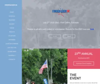 Firekracker5K.com(FireKracker 5k) Screenshot