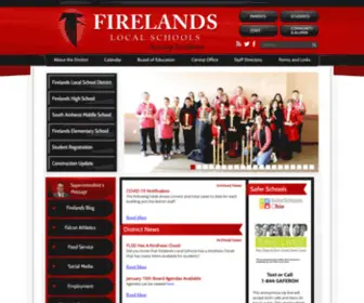Firelandsschools.org(Firelands Local Schools Home) Screenshot