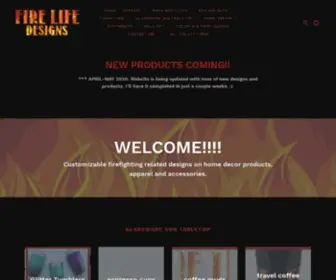 Firelifedesigns.com(Fire Life Designs) Screenshot