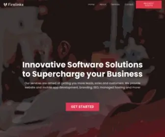 Firelinkx.com(Websites and Software Development in Georgetown) Screenshot