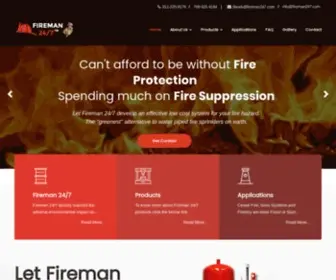 Fireman247.com(Fireman 24/7) Screenshot